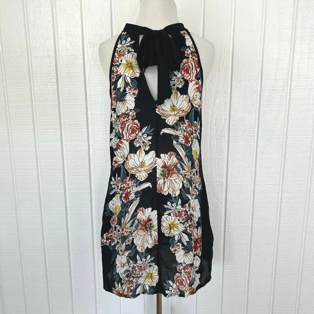 Band of Gypsies Floral Boho Shift Dress XS - Picture 6 of 7